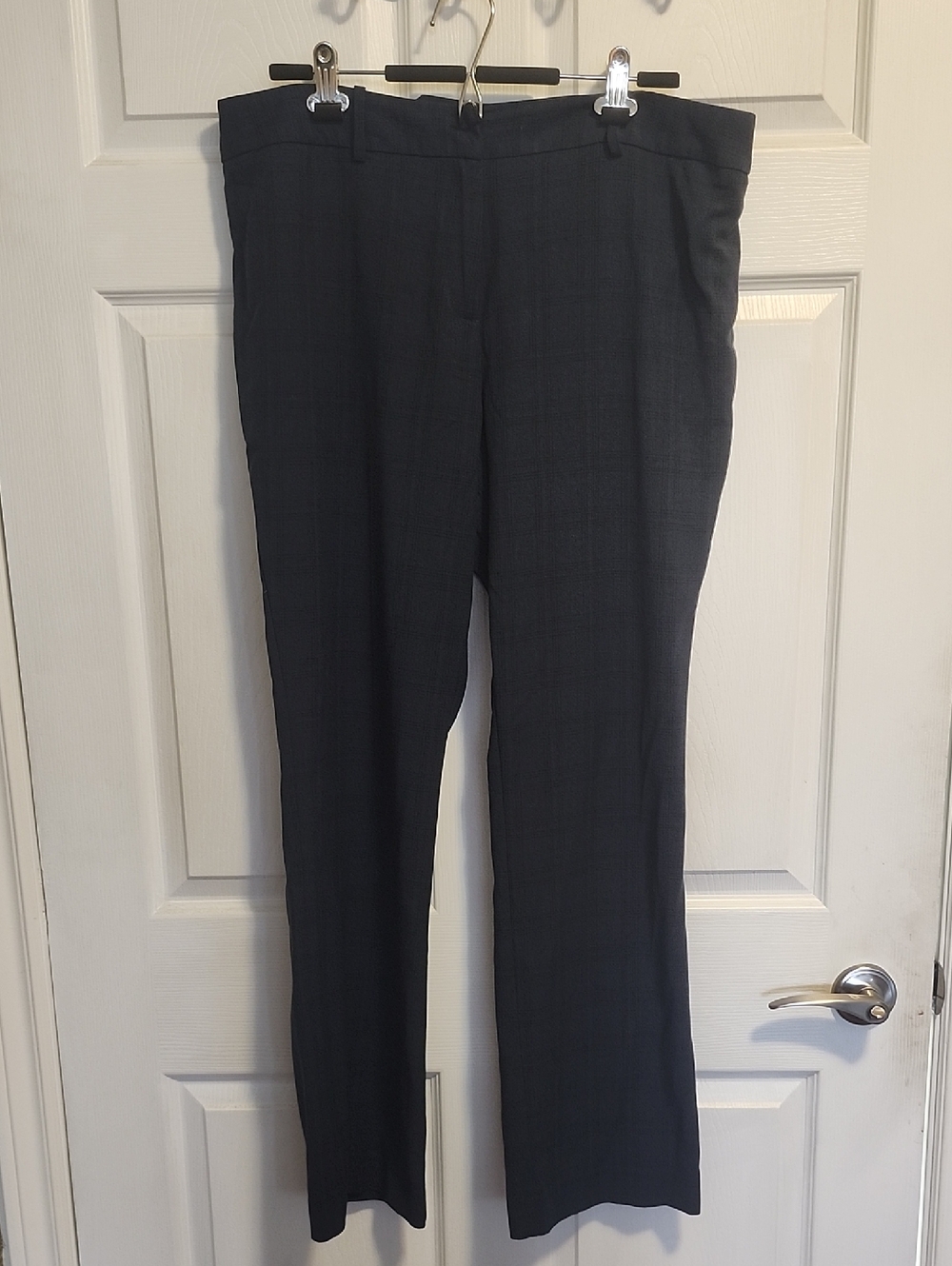 le chateau Blue Straight-Leg Dress Pants